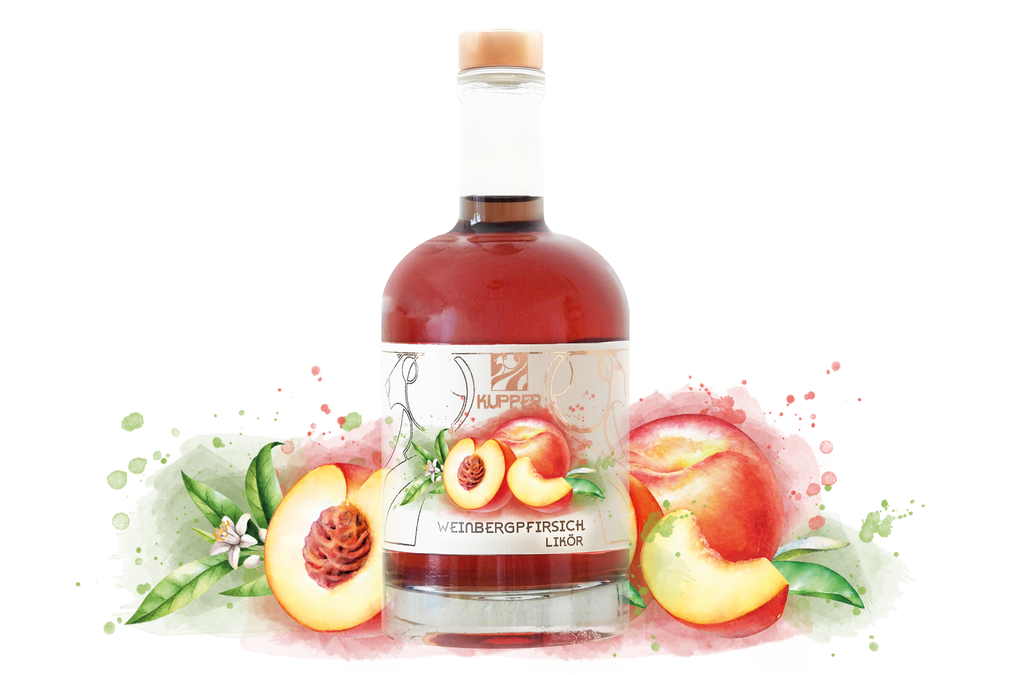Weinbergpfirsich-Likör 0,5L