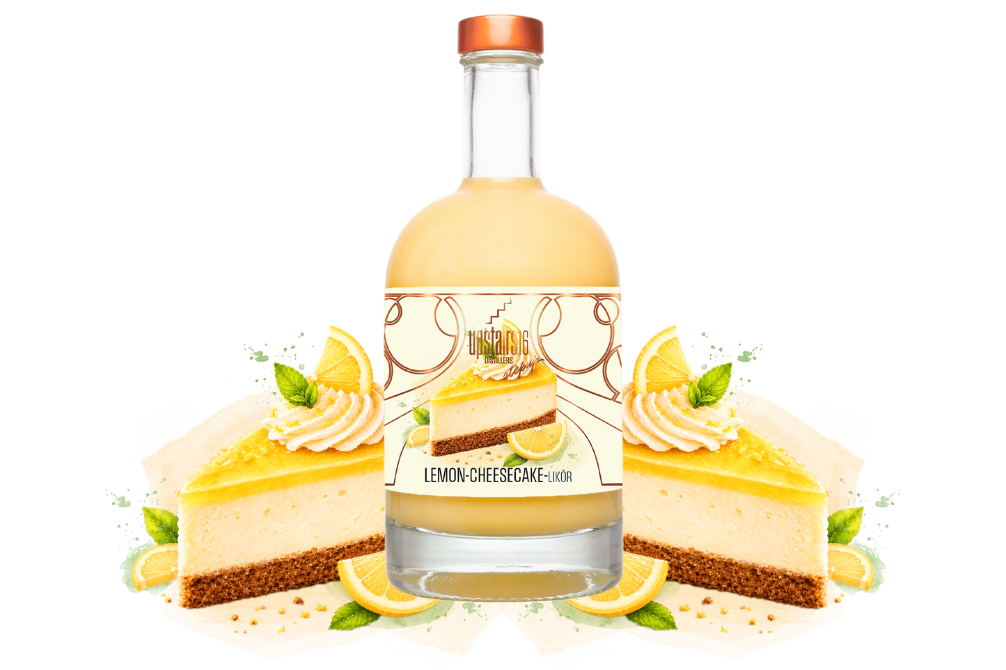 Lemon-Cheesecake-Likör 0,5L