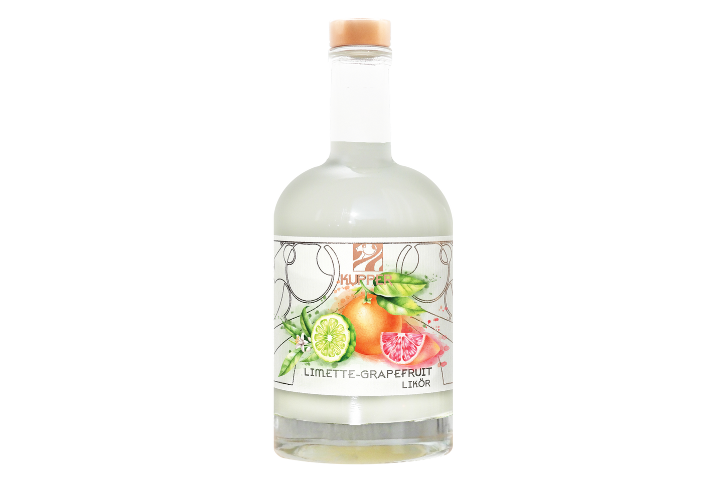 Limette-Grapefruit-Likör 0,5L
